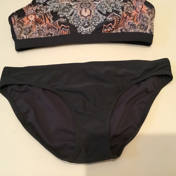 KONA SOL grey multicolor paisley bikini - Picture 9 of 14